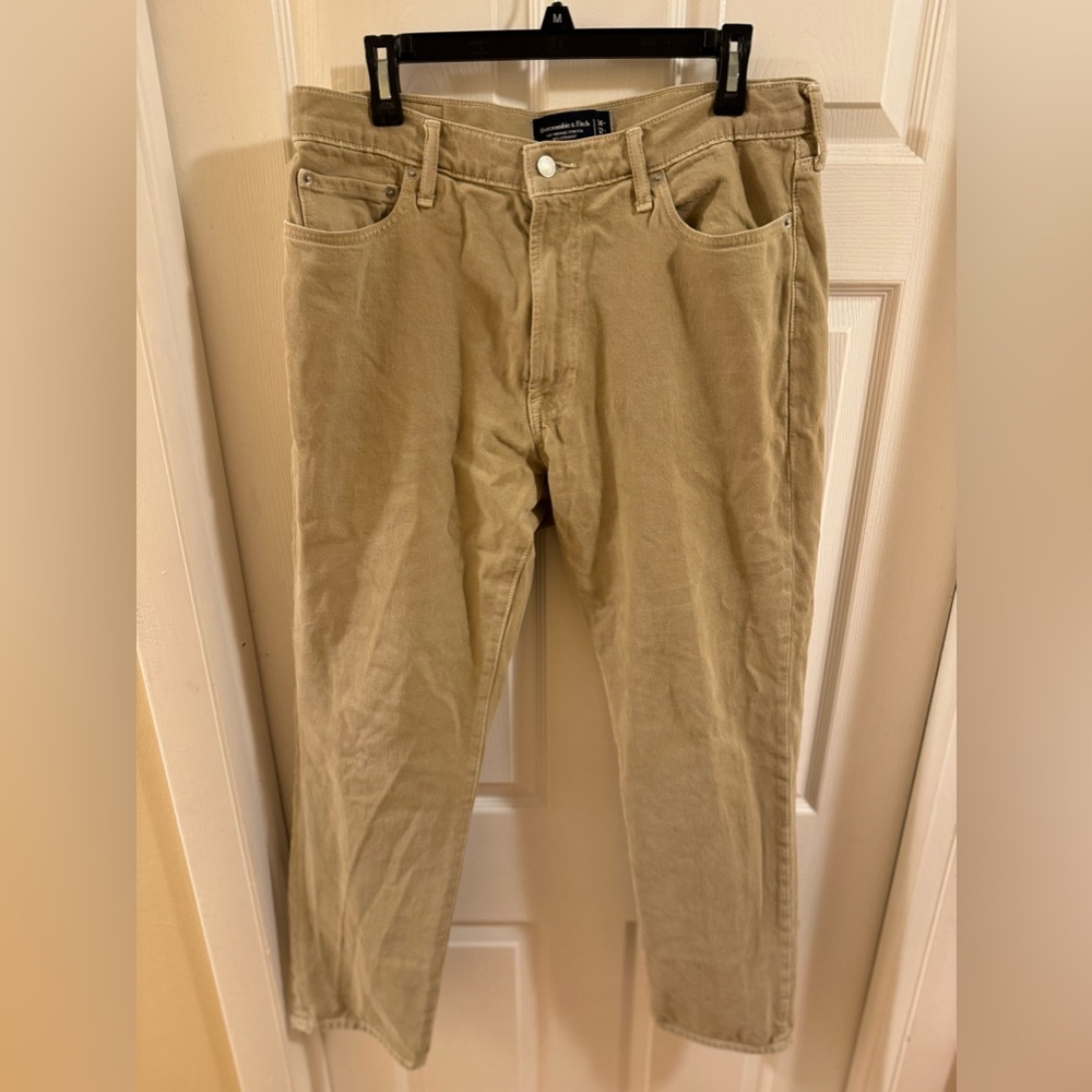 Vintage Stretch 90’s Straight Jeans (A&F)
